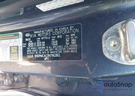 2022 Kia Sportage Lx from USA, damaged, VIN KNDPMCAC0N7962861